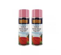 Lot De 2 Bombes De Peinture Belton Robust Pastel Rose 400ml