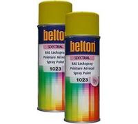 Lot de 2 bombes de peinture Belton Spectral RAL1023 Jaune signalisation 400ml