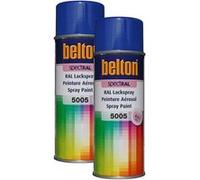 Lot de 2 bombes de peinture Belton Spectral RAL5005 Bleu de sécurité 400ml