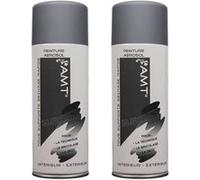 Lot de 2 bombes de peinture - gris mat - AMT Gris