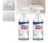 Lot de 2 bombes de peinture polyvalente pour réparation murale, peinture à base d'eau, peinture à base d'eau, peinture blanche, détachant pour plafond, mur