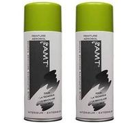 Lot de 2 bombes de peinture - vert anis - AMT Vert