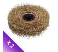 [LOT DE 2] BOSCH Brosse laiton PRR 10mm