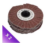 [LOT DE 2] BOSCH Rouleau flexible PRR 15mm G80