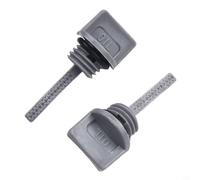 Lot de 2 bouchons de remplissage d'huile et jauge pour Honda GX140 pour petits moteurs GX200 dans broyeurs de broyeurs (18 mm)