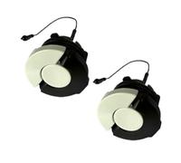 Lot de 2 bouchons de réservoir de carburant, compatibles avec Stihl FS40C FS50 FS56 FS70 HS46 HS81 HT56C KM56 Series