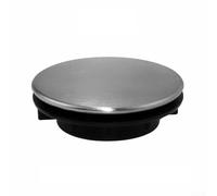 Lot de 2 bouchons d'obturation en acier inoxydable pour robinet d'évier de cuisine, bouchon argenté pour trous de 26 à 32 mm, plaque de pont de 36 mm de diamètre pour éviter les fuites d'eau et garder