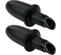Lot de 2 bouchons verseurs pour le vin Fackelmann Spectre Noir