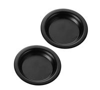 Lot de 2 bougeoirs ronds en fer pour parfums et bougies LED, décoration de maison, mariage, centres de table, décoration, pilier décoratif
