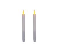 Lot de 2 Bougies LED Cierges 28cm - Colorama