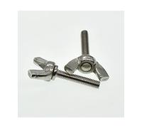 Lot de 2 boulons et écrous papillon en acier inoxydable - Fixations robustes for un serrage manuel facile(M8*35mm)