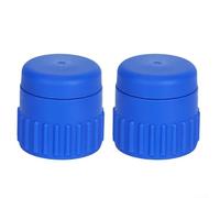 Lot de 2 boutons d'alimentation pour tondeuse à gazon KST2224B-03 - Couvercle supérieur compatible avec KST1124B-03, KST4024A-03, KST2024A-03 - 24 V - Bleu