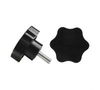 Lot de 2 boutons de rechange 792002 pour tondeuse à gazon Hustler et divers équipements industriels avec bouton fileté