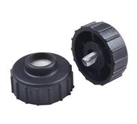 Lot de 2 boutons de tête de bosse pour débroussailleuse FPGTP25-2 en acier robuste