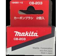 Lot de 2 brosses à charbon japonaises CB204 CB203 CB202 191953-5 191957-7 Fit Makita