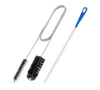 Lot de 2 brosses de nettoyage flexibles pour tuyau de vidange - Outil de vidange pour douche, , cuisine, salle de bain