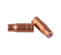 Lot de 2 buses à gaz Mig Mag en cuivre et céramique pour brûleur de torche de soudage de type 14 15 Ak 15 MB 15 avec outil d'installation et débit stable