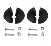 Lot de 2 butées à bille réglables pour conduite, kit de pare-chocs en caoutchouc avec matériel, interrupteur de fin de course antidérapant, accessoire de bobine de rembobinage automatique, kit de