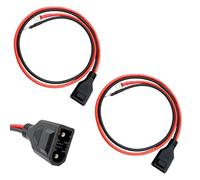 Lot de 2 câbles adaptateurs d'extension PPS 50 A pour EcoFlow Delta 2 Delta | 8 AWG, compatible avec Delta 2 Max Delta 3 Plus Delta 3 1500, cordon de charge rapide bidirectionnel avec gestion de