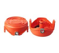 Lot de 2 cache-bobines de rechange pour débroussailleuse Black & Decker SF-080-BKP, GH3000/GH3000R, LST540/LST540B - Compatible avec la pièce #90583594 - Accessoires durables pour débroussailleuse
