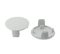 Lot de 2 cache-bobines pour débroussailleuse Bosch AFS 23-37, capuchon de rechange pour alimentation automatique, pièce en plastique pour débroussailleuse, accessoire de tête