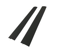Lot de 2 Cache-Espaces en Silicone Noir 53,5x5,5x1cm | Joint de Comblement, Nettoyage Facile et Étanchéité des Interstices, pour Plan de Travail la Cuisine ou Bureau