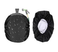Lot de 2 cache-tuyaux pour extérieur Oxford résistant aux UV et à l'eau | Housses de tuyau d'arrosage à l'extérieur pour la pluie, le soleil, la neige, le garage, l'extérieur, la piscine, le jardin