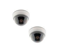 Otio - Lot de 2 caméras LED de surveillance intérieures factices