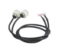 Lot de 2 capteurs de niveau photoélectriques FS-IR02, interrupteur de niveau 5 VDC avec précision ± 0,5 mm, pour le contrôle du niveau d'eau dans les humidificateurs et pompes, montage polyvalent