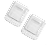 Lot de 2 capuchons anti-poussière pour batterie Dayi pour A3 | Matériau en plastique, visibilité claire, empêche les taches d'huile, joint serré sans espace, prolonge la durée de vie de la