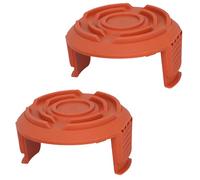 Lot de 2 Capuchons de Bobine de Rechange pour Débroussailleuse, Couvercles Compatibles avec Worx WG150-180, Accessoire pour Débroussailleuse Électrique