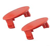 Lot de 2 capuchons de bobine pour Bosch pour afs 23-37 - Protecteur de ligne de débroussailleuse F016F04841 en plastique robuste - Accessoire de jardin