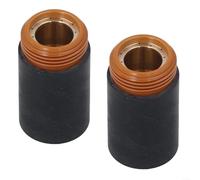 Lot de 2 capuchons de retenue plasma 220854 pour HRTMRT 45XP 65 85 105, couvercle de coupe plasma en bakélite et laiton, jusqu'à 32 mm d'épaisseur de coupe