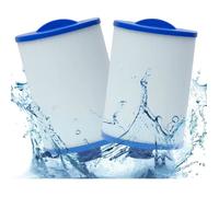 Lot de 2 Cartouche pour Filtre à Jacuzzi, pour Spa, Unicel 6CH-940, Pleatco PWW50P3, Waterway Front Access Skimmer et Filbur FC-0359