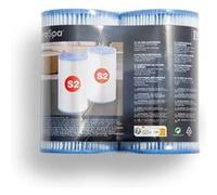 INTEX cartouche filtrante S2 pour spas PureSpa 2pcs 29012