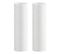 Lot de 2 cartouches de rechange compatibles pour filtre à eau Grünbeck FS 1", 80 µm, sans cloche de protection, filtre à eau domestique de rechange