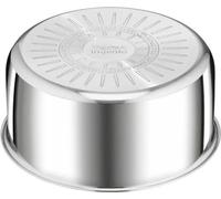 Lot de 2 casseroles inox 16/20cm + poignée - Tefal - L9739202 -