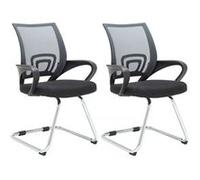 Lot de 2 chaise clp en metal empilable non pliable H. 89 cm interieur gris