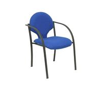 Lot de 2 chaise de bureau empilable non pliable exterieur bleu