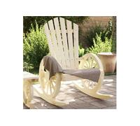 vidaXL Chaises à bascule Adirondack 2 pcs. Sapin massif