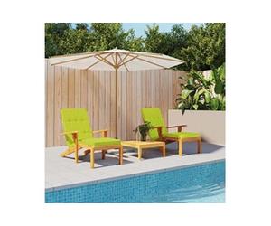 Lot de 2 chaise longue GENERIQUE L. 180 cm en plastique