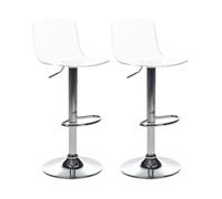 Lot de 2 chaises de bar IMOLA Transparent