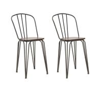 CHAISE DE BAR HARLEM 54X45X102 SET 2PCS (HAUTEUR DU SIÈGE