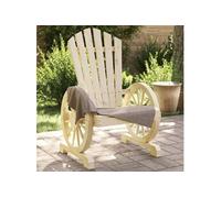 vidaXL Chaises de jardin Adirondack 2 pcs. Sapin massif