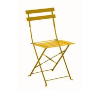Lot de 2 Chaises de jardin pliante acier époxy - Cuba