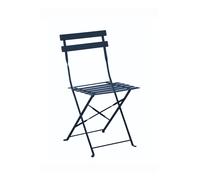 Lot de 2 Chaises de jardin pliante acier époxy - Cuba