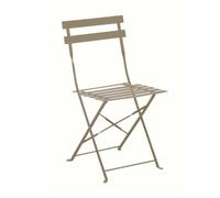 Lot de 2 Chaises de jardin pliante acier époxy - Cuba