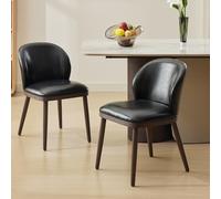 Lot De 2 Chaises De Salle À Manger, Chaise Scandinave Moderne Rembourrée | Chaise à Pieds en Bois Pour Salle à Manger et chaise Rembourrée Confortable pour Cuisine Restaurant Bureau