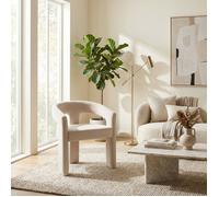Lot de 2 chaises de salle à manger velours beige rembourrées MAESTRO