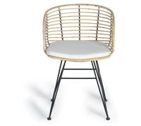 Lot de 2 chaises en rotin Vexon, 80 cm x 52 cm x 56 cm, Giner y Colomer